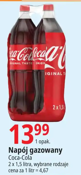 E.Leclerc Napój gazowany 2 x 1,5 l oferta