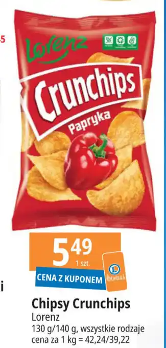 E.Leclerc Chipsy Crunchips 130 g / 140 g oferta