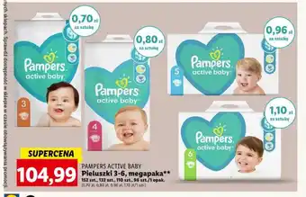 Lidl Pieluszki 3-6, megapaka oferta