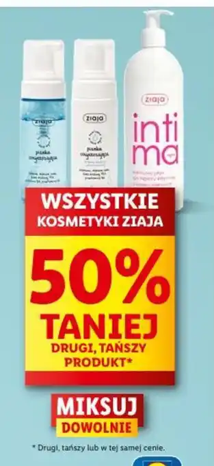 Lidl WSZYSTKIE KOSMETYKI ZIAJA oferta