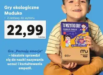 Lidl Gry ekologiczne Muduko oferta