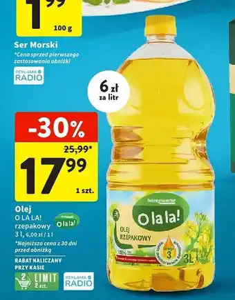 Intermarche Olej 3 l oferta