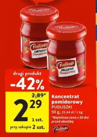 Intermarche Koncentrat pomidorowy 90 g oferta