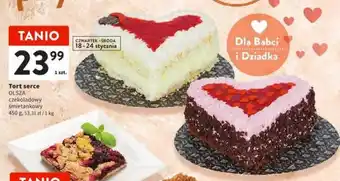 Intermarche Tort serce 450 g oferta