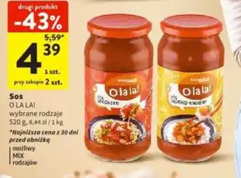 Intermarche Sos 520 g oferta