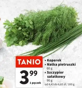Intermarche Koperek/Natka pietruszki/Szczypior sałatkowy oferta