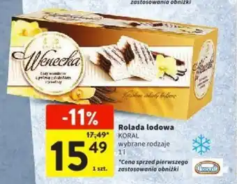 Intermarche Rolada lodowa 1 L oferta