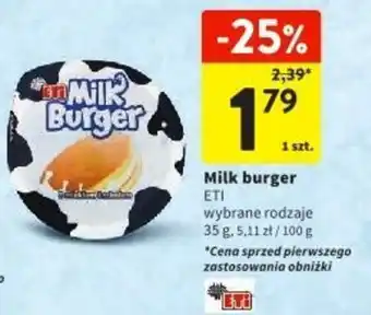 Intermarche Milk burger 35 g oferta