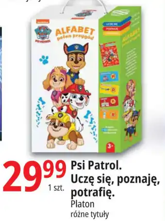 E.Leclerc Psi Patrol. Uczę się, poznaję, potrafię. Platon oferta