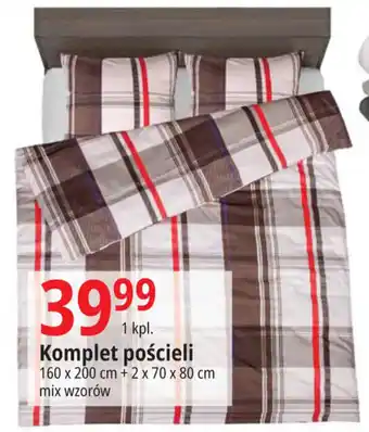 E.Leclerc Komplet pościeli 160 x 200 cm + 2 x 70 x 80 cm oferta