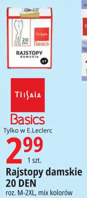 E.Leclerc Rajstopy damskie 20 DEN oferta