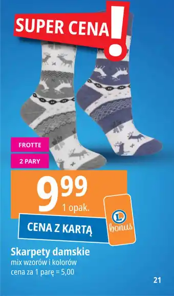E.Leclerc Skarpety damskie oferta