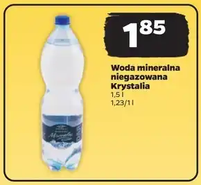 Netto Woda niegazowana krystalia oferta