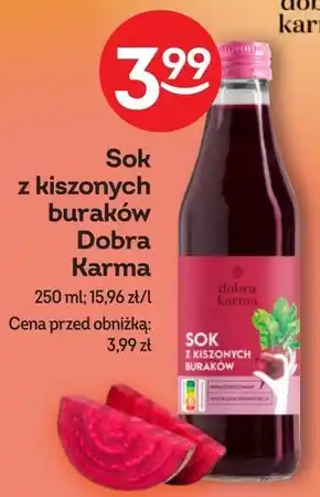 Żabka Sok z kiszonych buraków dobra karma oferta