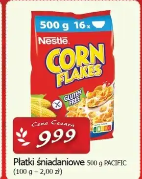 Cezar Delikatesy Nestlé corn flakes chrupiące płatki kukurydziane 500 g oferta