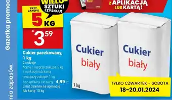 Twój Market Cukier paczkowany 1kg oferta