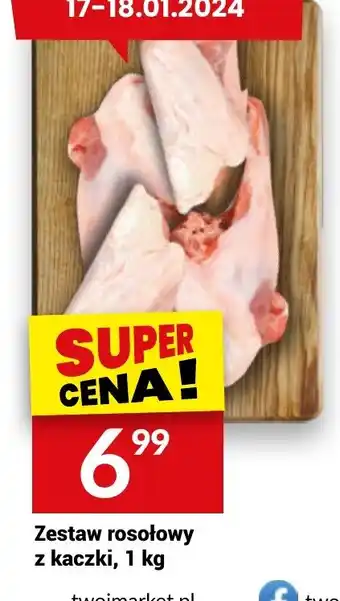 Twój Market Zestaw rosołowy z kaczki 1 kg oferta