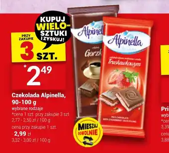 Twój Market Czekolada Alpinella 90-100 g oferta
