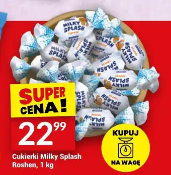 Twój Market Cukierki Milky Splash Roshen 1 kg oferta