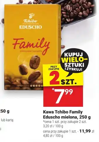 Twój Market Kawa Tchibo Family Eduscho mielona 250 g oferta
