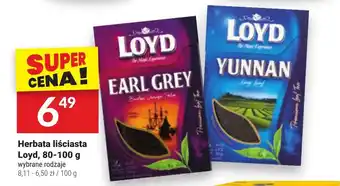 Twój Market Herbata liściasta Loyd 80-100 g oferta