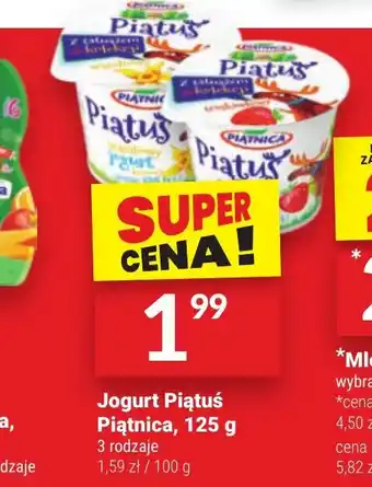 Twój Market Jogurt Piątuś Piątnica 125 g oferta