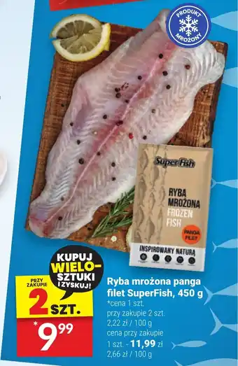 Twój Market Ryba mrożona panga filet SuperFish 450 g oferta