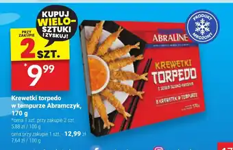 Twój Market Krewetki torpedo w tempurze Abramczyk 170g oferta