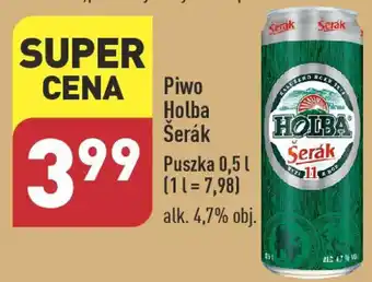 ALDI Piwo Holba Serák 0,5l oferta