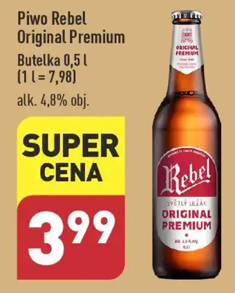 ALDI Piwo Rebel Original Premium 0,5 l oferta