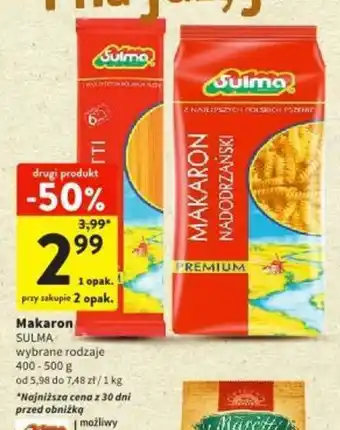 Intermarche Makaron 400-500 g oferta