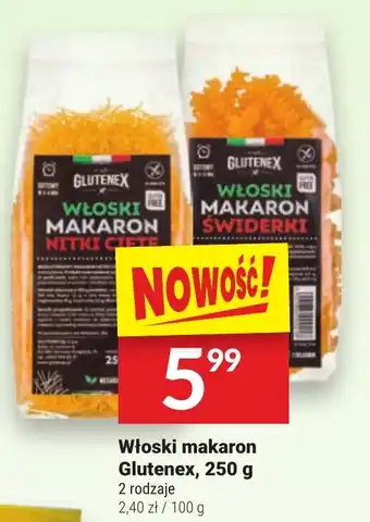 Twój Market Włoski makaron Glutenex 250 g oferta