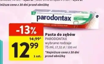 Intermarche Pasta do zębów 75 ml oferta