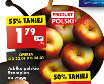 Biedronka Jabłko polskie Szampion na wagę 1 kg oferta
