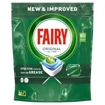 Kaufland Fairy original tabletki do zmywarki all in one, 60 kapsułek oferta