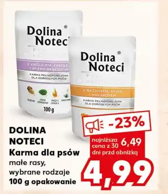 Kaufland Karma dla psa dolina noteci oferta