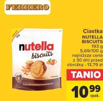 Carrefour Ciastka nutella oferta