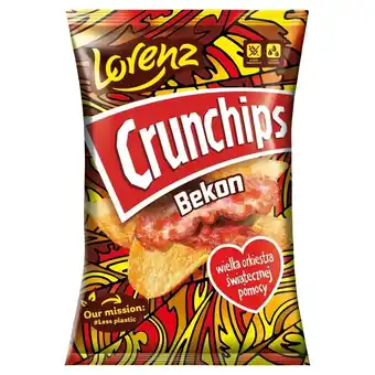 Carrefour Crunchips chipsy ziemniaczane bekon 130 g oferta