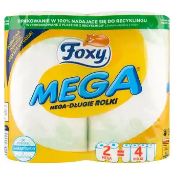 Carrefour Foxy mega ręcznik kuchenny 2 rolki oferta