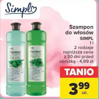 Carrefour Szampon simpl oferta