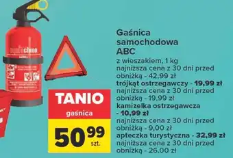 Carrefour Gaśnica samochodowa oferta