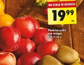 Biedronka Nektarynki na wagę 1 kg oferta