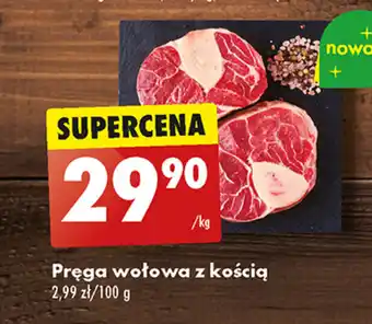 Biedronka Pręga wołowa z kością 1 kg oferta