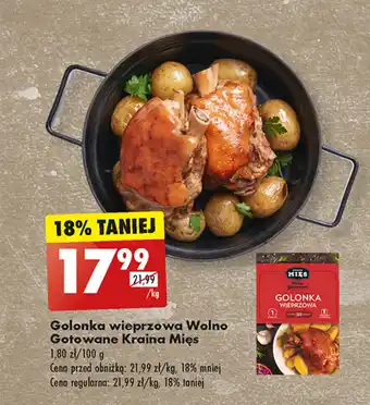Biedronka Golonka wieprzowa Wolno Gotowane Kraina Mięs 1 kg oferta