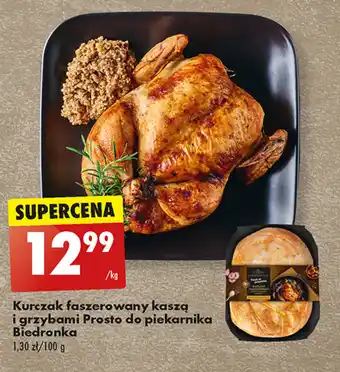 Biedronka Kurczak faszerowany kaszą i grzybami Prosto do piekarnika Biedronka 1 kg oferta