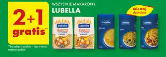Biedronka WSZYSTKIE MAKARONY LUBELLA oferta