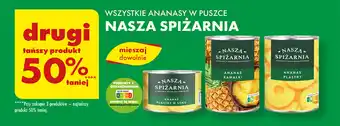 Biedronka WSZYSTKIE ANANASY W PUSZCE NASZA SPIŻARNIA oferta