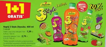 Twój Market Napój 3 Style Zbyszko 400 ml oferta