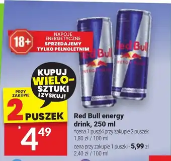 Twój Market Red Bull energy drink 250 ml oferta