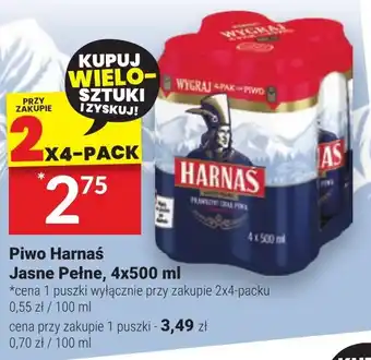Twój Market Piwo Harnaś Jasne Pełne 500 ml oferta